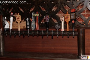1321 Taproom available taps