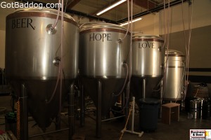 Monkish Brewing tanks